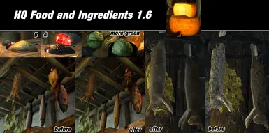 HQ Food And Ingredients - Skyrim LE - Original Pic