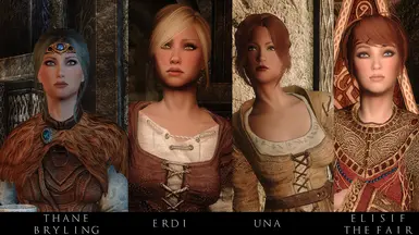 Metalsabers Beautiful Ladies of Skyrim