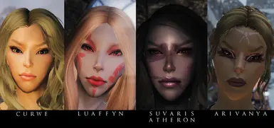 Metalsabers Beautiful Elves of Skyrim 1 2