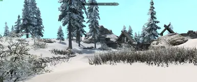 Dawnstar entrance - Winter