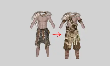This is the old fur armor replacer