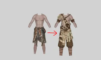 This is the old fur armor replacer