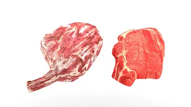 TEST Raw Beaf Meat Before After