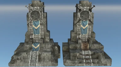 Windhelm Throne Before After