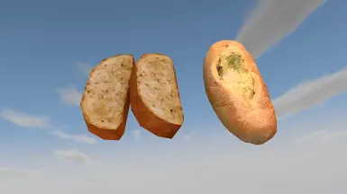 Garlic Bread Before After