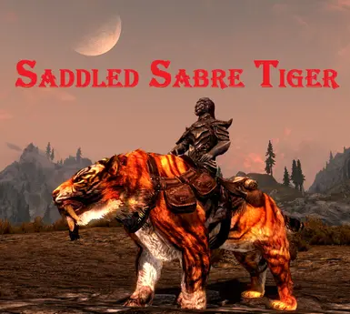 Saddled Sabre Tiger 