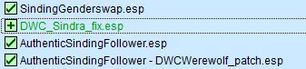 Recommended load order for DWC users