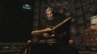 Claus read in College Of Winterhold