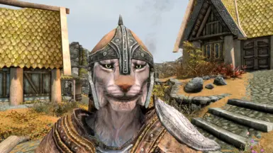 Khajiit with Open Helmet