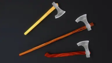 12 - Hakon's Axes - Alternative Textures