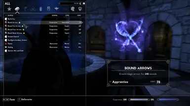 Bound Arrows Spell