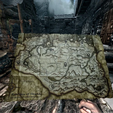 Used with HQ Skyrim map V2