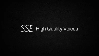 SSE High Quality Voices
