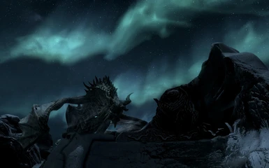 Paarthurnax at Night