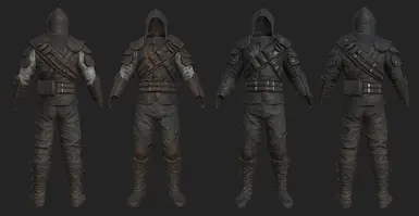 Frankly HD Thieves Guild Armors