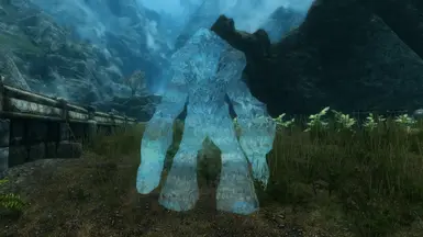 Transparent Frost Atronach