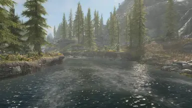 Skyrim SE graphic DoF and LOD effects