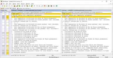 Sample - Compare TES/FO strings (French)