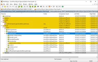 Sample - Directly compare files in Bsa/Ba2