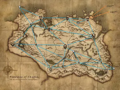 Wayshrine Routes