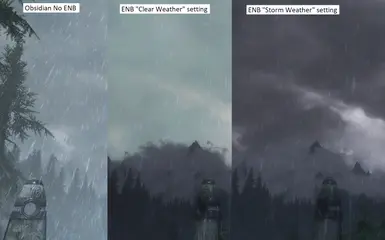 SkyrimStormRain weather comparison 