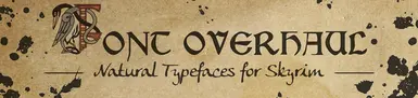 Font Overhaul Banner