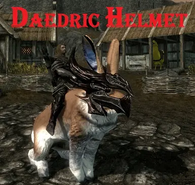 Daedric Helmet