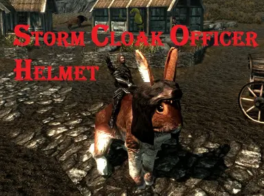 Storm cloak officer Helmet