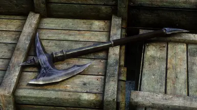 Ebony War Axe Version 1_2