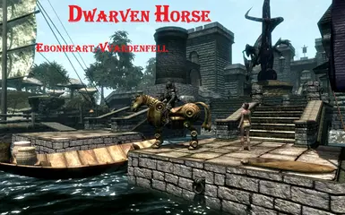 Dwarven Horse in Morrowind