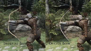 Imperial Bow and Orcish Bow