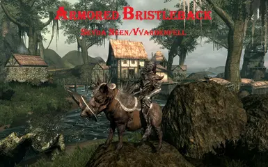 Armored Bristleback in Morrowind