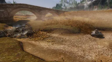 Whiterun Tundra Dried Riverbed