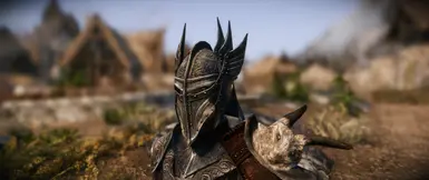 Improved closefaced helmets Add-on Female Orc