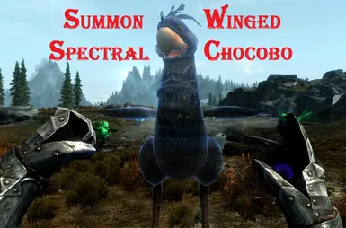 Summon spectral winged Chocobo