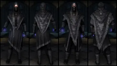 Black Archmage Robes (Light & Cloth)