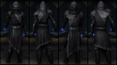 Black Mage Ebony Armor (Light & Heavy)