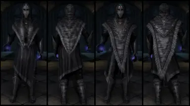 Black Archmage Plate Armor (Light & Heavy)