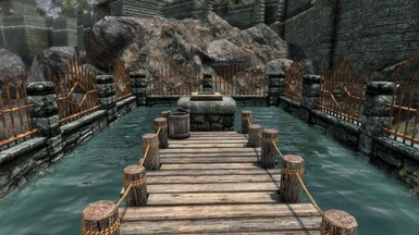 From the base of the dock