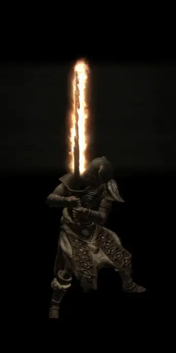 Fire greatsword