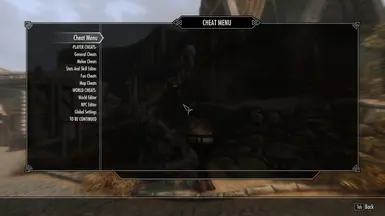 MCM Cheat Menu