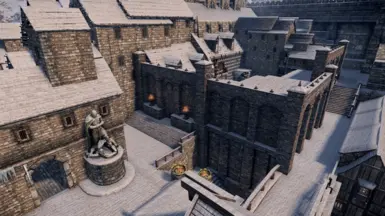 Windhelm Arena structural restoration