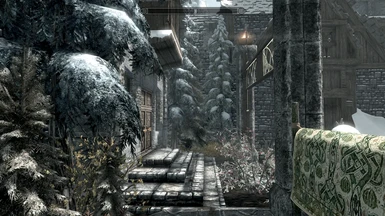 Without owning or having upgrades. (Immersive Laundry, TAVE Windhelm and A Few Trees in Windhelm active)