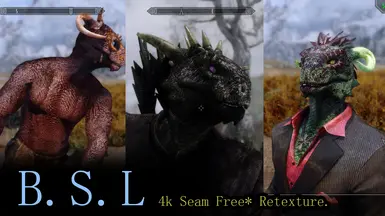 BSL - 4K Male Argonian Retexture