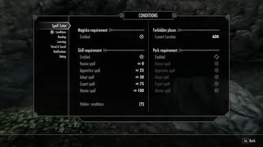 Shown in Skyrim