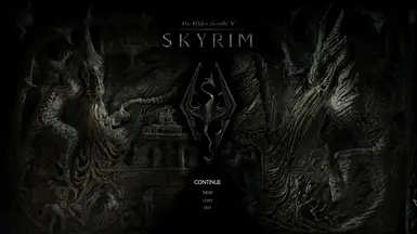 Main Menu ReShaped - Alduin's Wall 2.0 Beta