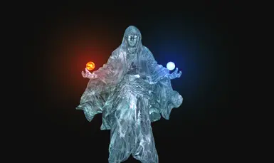 Winterhold Statue - Animated with ENB Lights Patch