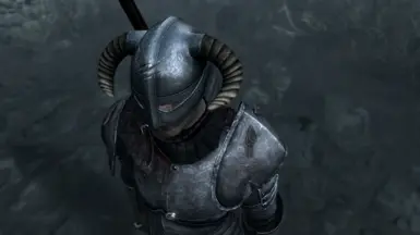 NEW Horned Steel helm