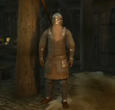 Male Steel Armour, Regular Helm