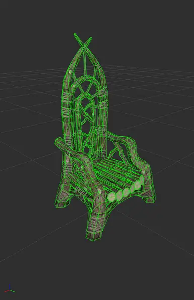 Dark Elf Throne Before